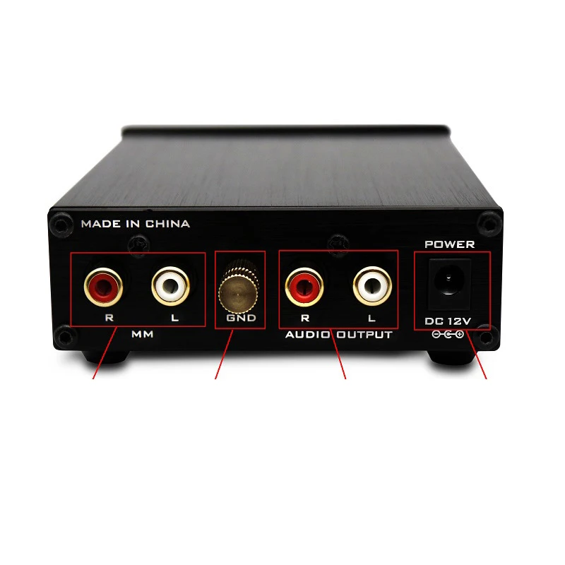 Фонокорректор для проигрывателя предусилитель мм фонограф предусилитель для проигрывателя мини стерео аудио HiFi Предварительный усилитель