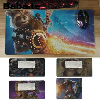 

Babaite My Favorite Groot Rocket Raccoon Customized laptop Gaming mouse pad Rubber Mouse Pad Computer Game Tablet Mousepad