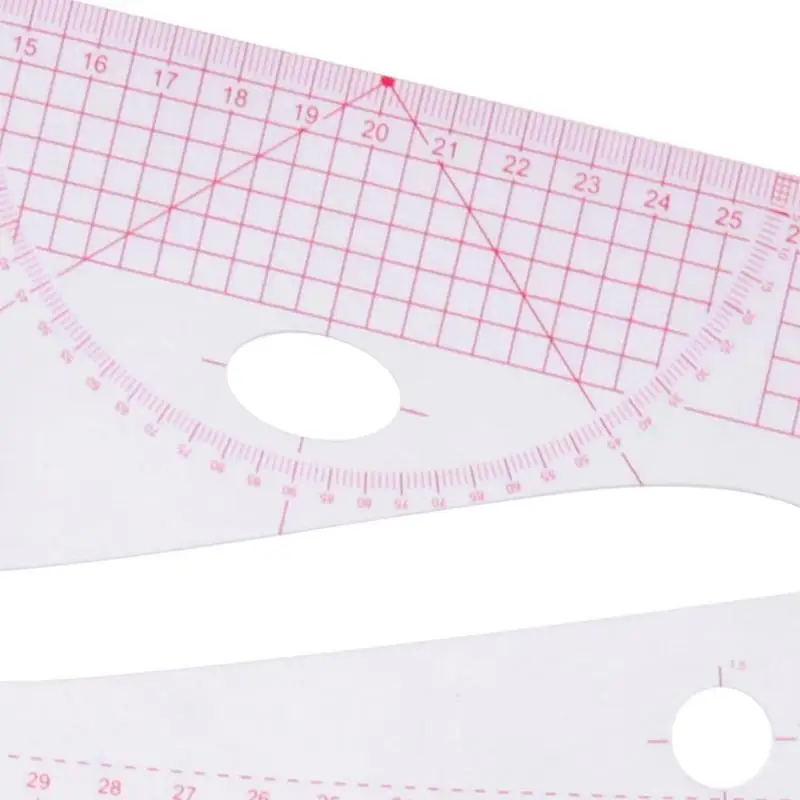 6 шт. многофункциональная Метрическая резка кривых линейки рукав одежда Yardstick портная измерительная лента для шитья инструменты линейки для пэчворка