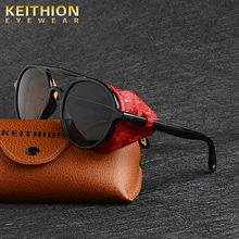 KEITHION Retro Round Metal Sunglasses Steampunk Men Women Brand Designer Glasses Oculos De Sol Shades UV Protection KEITHION Retro Round Metal Sunglasses Steampunk Men Women Brand Designer Glasses Oculos De Sol Shades UV Protection