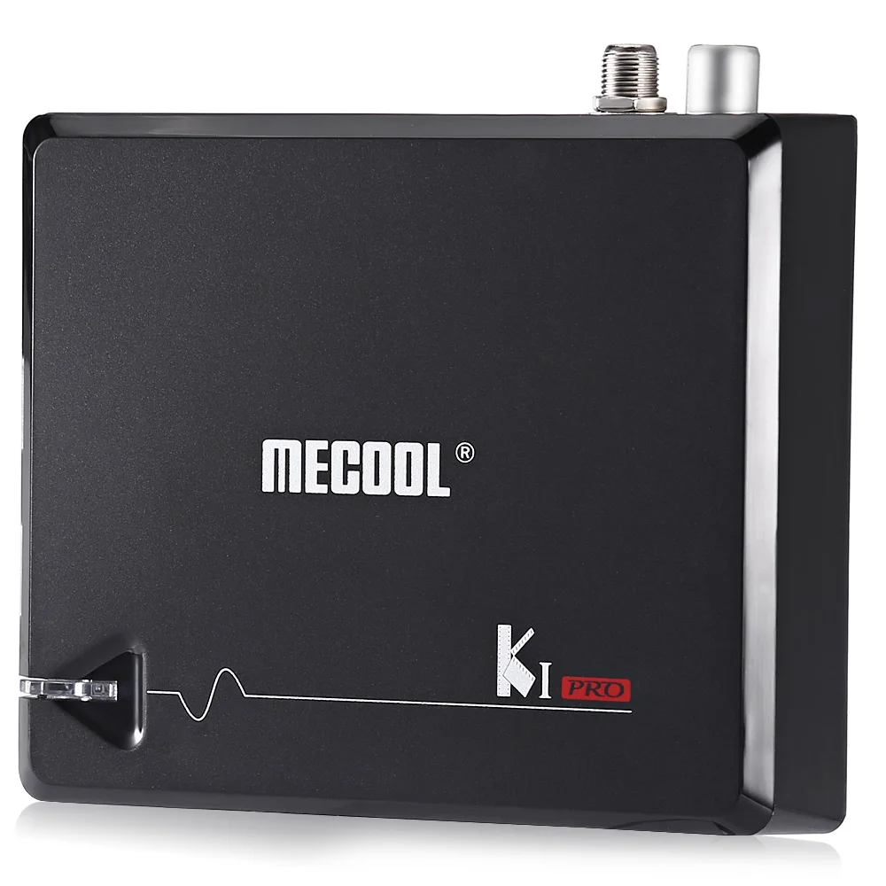 MECOOL KI PRO ТВ коробка S2 + T2 DVB Amlogic S905D Quad 2G 16G Поддержка и S2/DVB T2/DVBS2 Декодер каналов