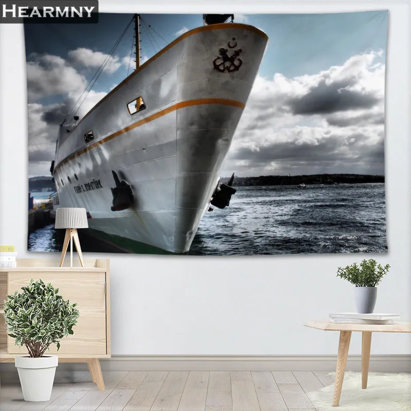 HEARMNY Ferry Tapestry Wall Hanging Decor Tapestry Show Piece For Home Decoration Camping Tent Travel Sleeping Pad