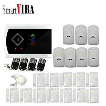 

SmartYIBA APP Intelligent Control GSM Alarm Systems Security Voice Prompt Wireless Smart Motion Sensor Alarm for Home Protection