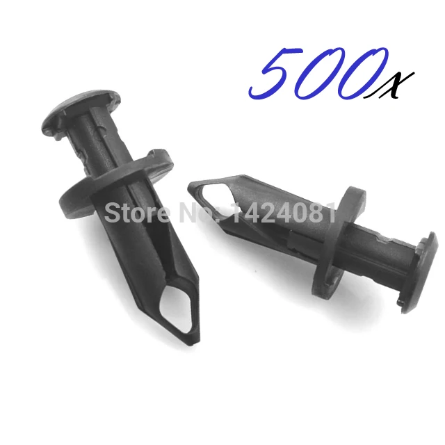 500x Set Fender Clips Body Rivets for Honda 8mm ATV Retainer Clips Push Pin Splash Guard Body