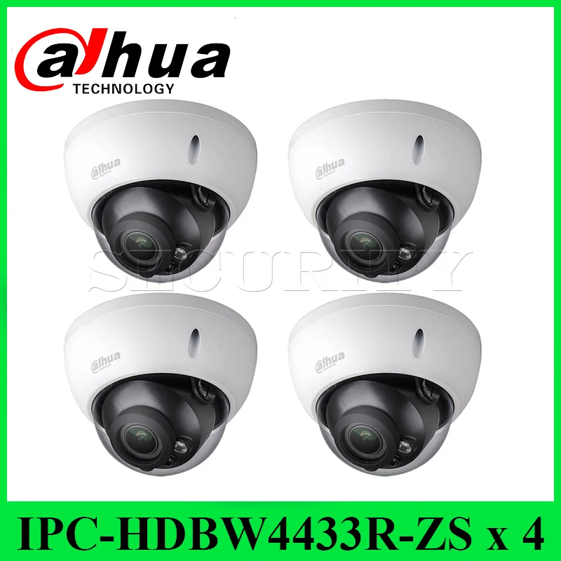 

4PCS/lot Dahua IPC-HDBW4433R-ZS 4MP IP Camera H.265 PoE 2.7-13.5mm VF Motorized Lens IR50M Replace IPC-HDBW4431R-ZS EXPRESS SHIP