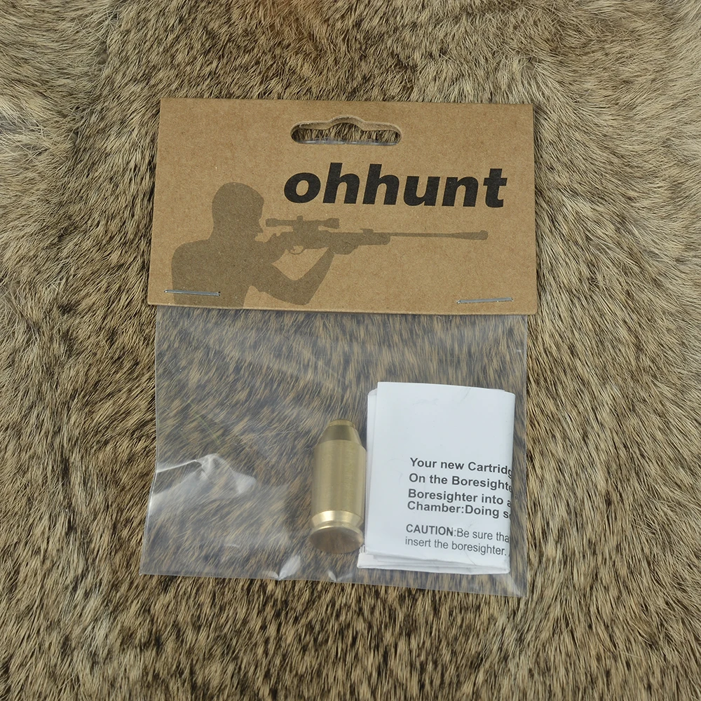 Ohhunt CAL. 9 мм. 45. 30. 222REM. 223REM 7,62X39 30-30WIN 7X57R. 308 7,62X54. 38 картридж с красным лазерным отверстием Sighter Boresighter