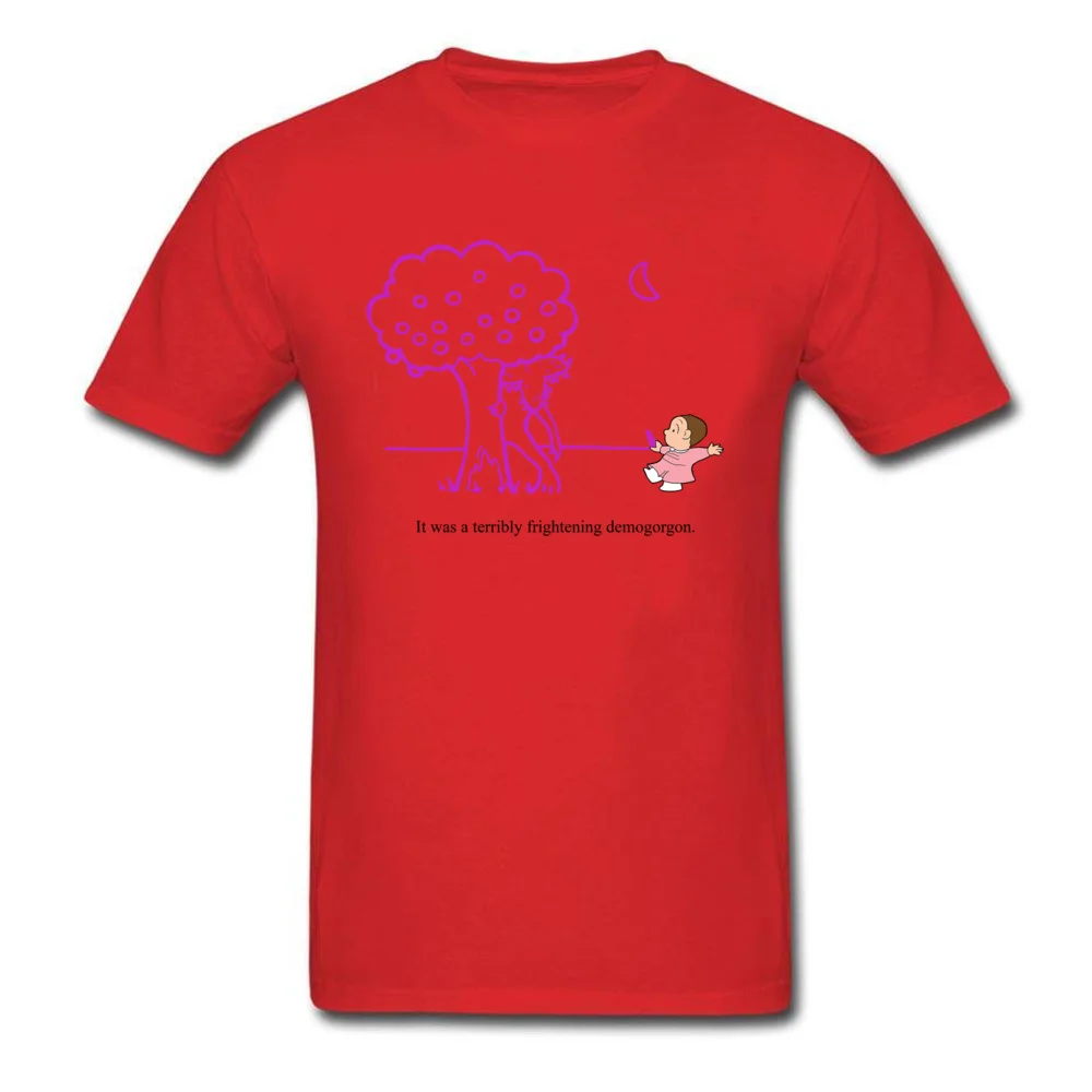 Summer Tops Shirt Fashion O-Neck Printed Short Sleeve Cotton Fabric Men T Shirts Crazy Tee Shirt Drop Shipping eleven and the purple crayon 8186 red