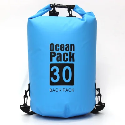 

2L/5L/10L Outdoor Swimming Waterproof single shoulder Bag with Adjustable Strap Hook Camping Rafting Storage Dry Bucket bags