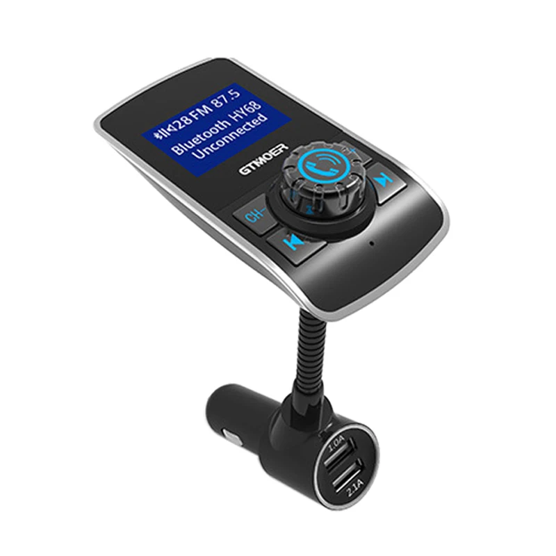 Yasokro fm-передатчик модулятор Аудиомагнитолы автомобильные MP3-плееры Bluetooth Handsfree Car Kit Dual USB Автомобильное Зарядное устройство Поддержка TF/U
