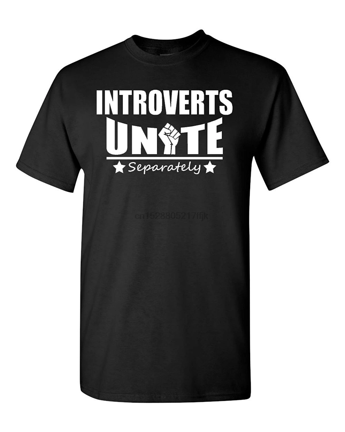 Смешная Мужская футболка Introverts Unite отдельно|Футболки| |