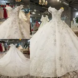 Новое поступление vestido de noiva индивидуальный заказ свадебные платья 2019 QUEEN свадебное платье robe de mariée длинные свадебное платье со шлейфом WD58