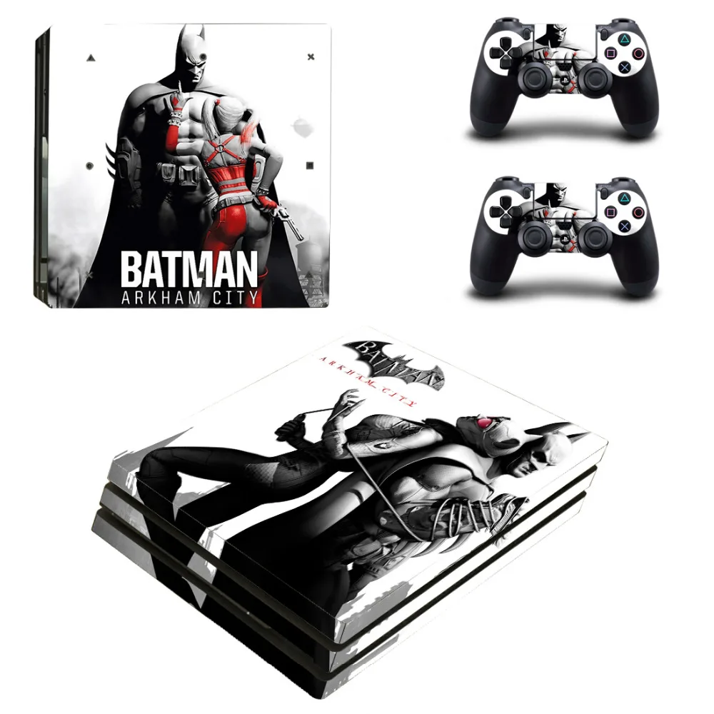 Joker and Batman PS4 Pro Skin Sticker Sony PlayStation 4 Pro Console and  Controllers for Dualshock 4 PS4 Pro Stickers Decal - ConsoleSkins.co