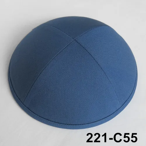 Хлопок саржа kippah 19 см kipa Kippot Еврейская шляпа Skullies & Beanies Yarmullka крышка черепа|skull
