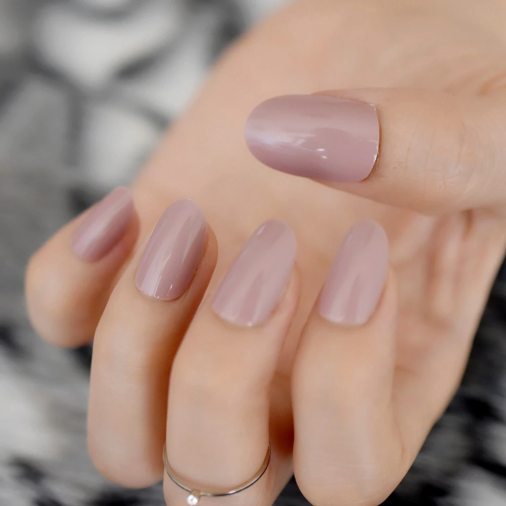 081 20 De Réductionamande Uv Gel Faux Ongles Rose Foncé Faux Ongles Couverture Complète Moyen Bricolage Nail Art Manucure Produit Pour Dame Avec