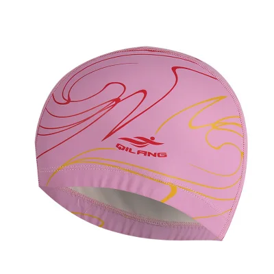 

New Arrive Lady Swimming Cap Swim Pool Men Beach Cap Ears Hair PU Bathing Hat For Boys Girls Long Hair Lady Swim Cap For Women