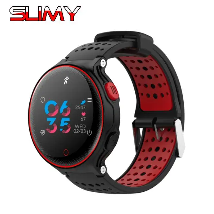 Slimy Sports Mart Watch Beyond Ultra Slim Round Screen IP68 Waterproof with Heart Rate Blood Pressure