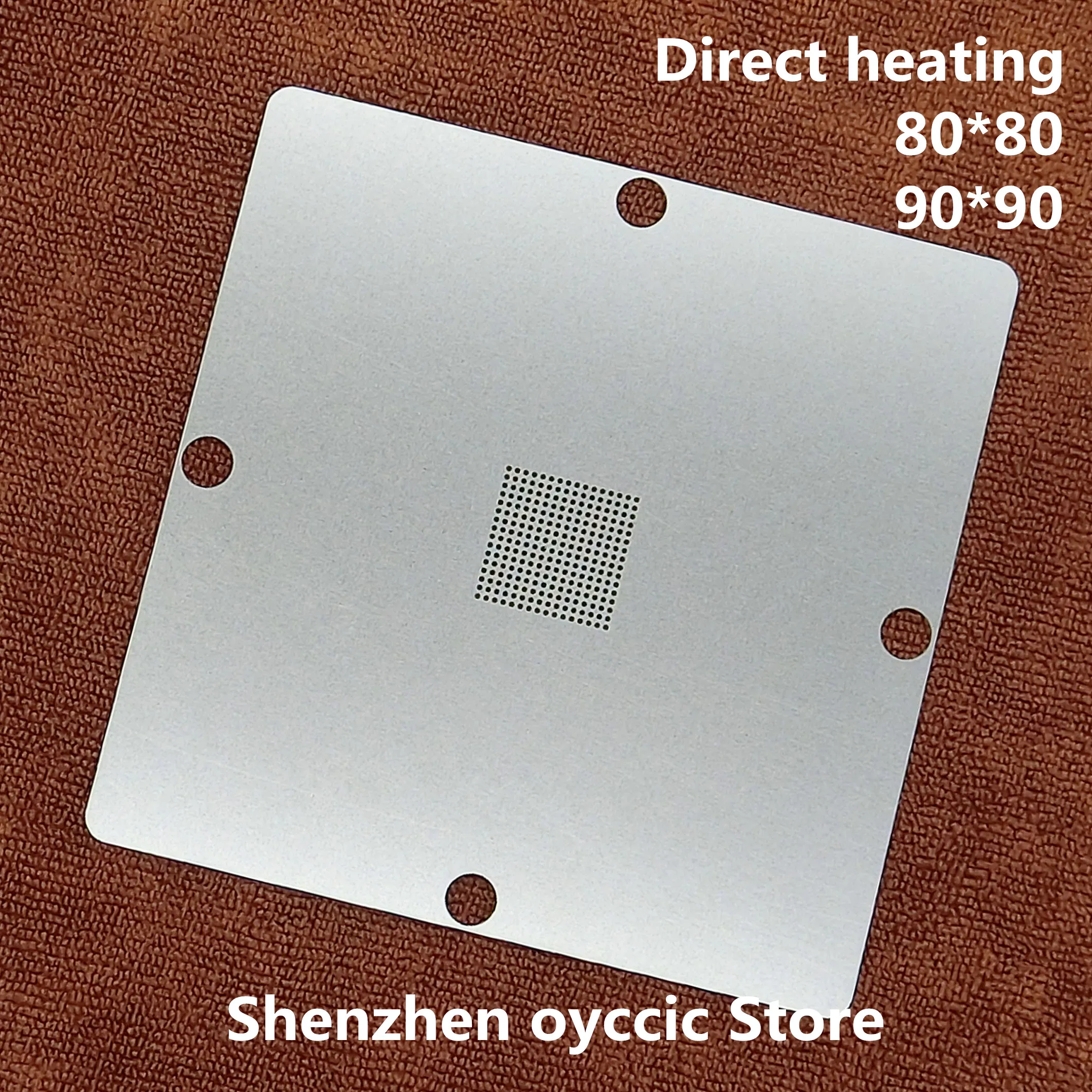 

Direct heating 80*80 90*90 D830K013BZKB4 D810K013BZKB4 BGA Stencil Template