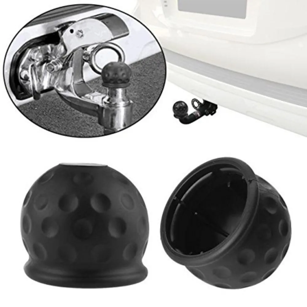 

New Universal Tow Bar Ball Cover Cap Towing Hitch Caravan Trailer Protect 50mm Tow Bar Ball Cover Cap