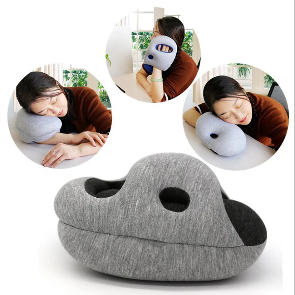 

New Sleeping Generic Soft Ostrich Rest Pillows Headrest Sleeping Helper Decorative Pillows Ostrich Sleep By Generic Colorful