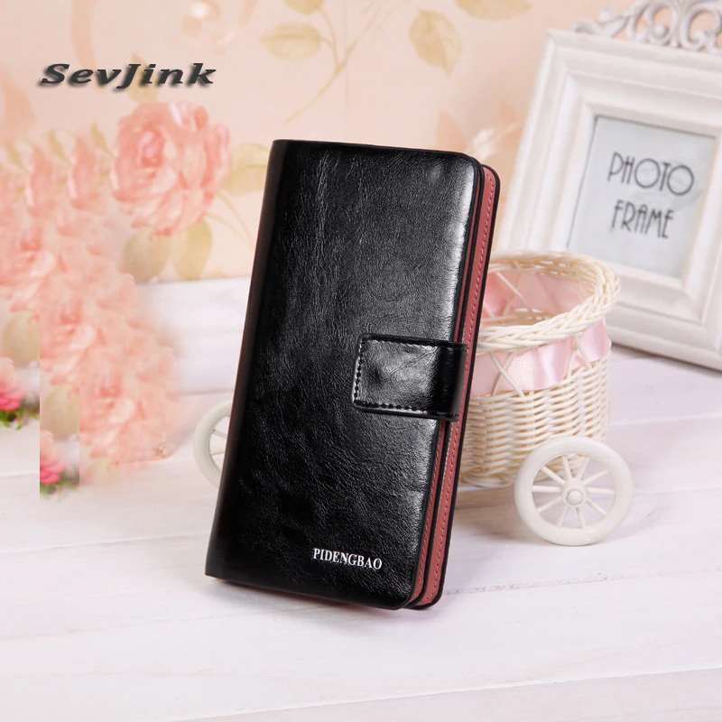

Hot sale fashion high capacity women wallets contrast color zipper women's long design wallet purse Bag clutch carteira feminina