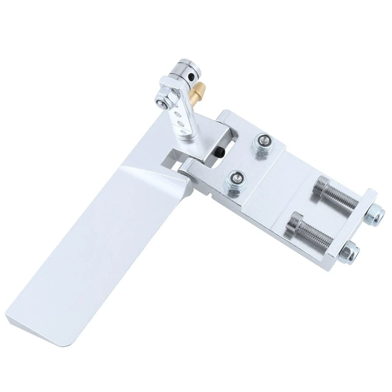 

Aluminum Long Rc Boat Rudder With Water Pickup Absorbing Steering For Electric Gas Remote Control Model Parts Cnc