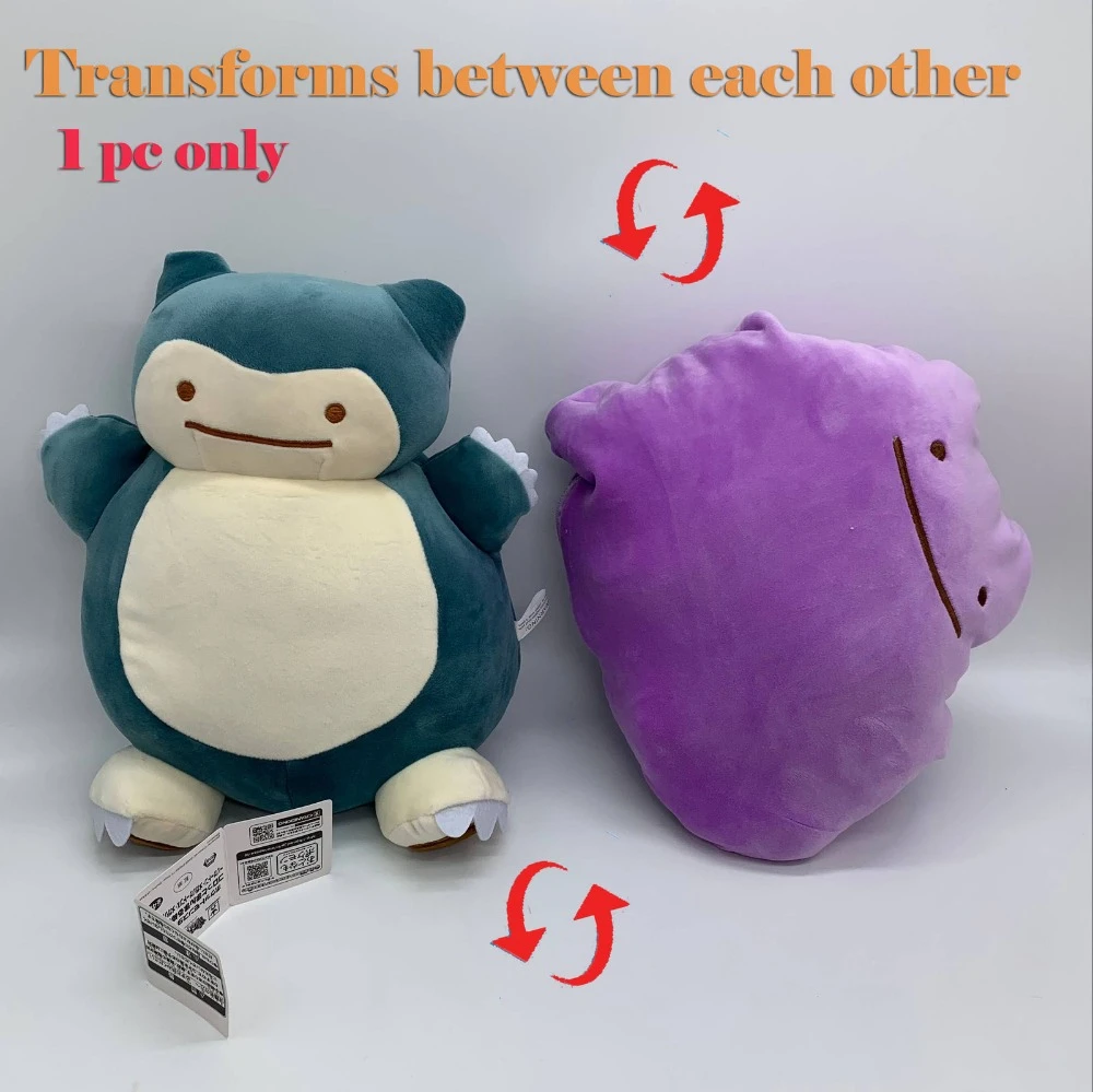 ditto to snorlax plush