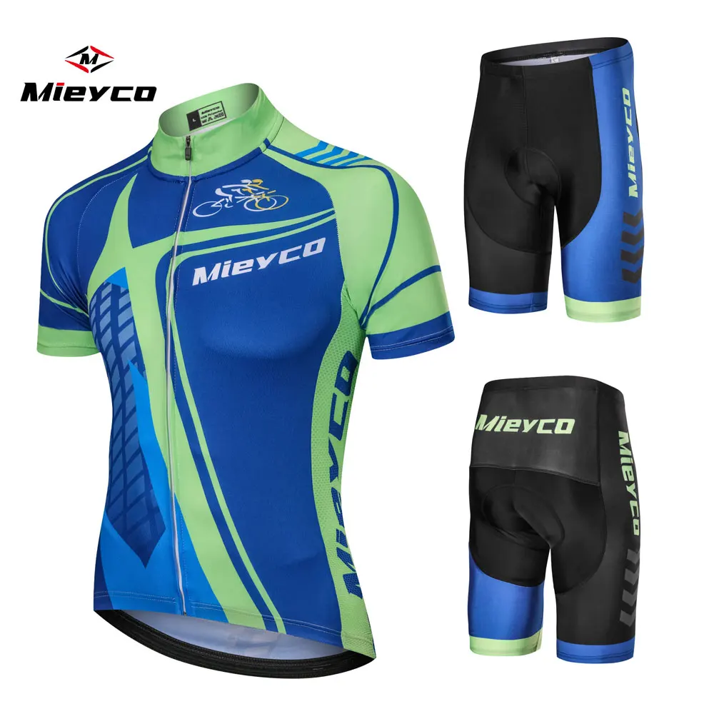 

Mieyco 2019 Cycling Jersey Set Men Short Sleeve MTB Bike Clothing Ropa Ciclismo Team Downhill Bicycle Jersey Maillot Ciclismo