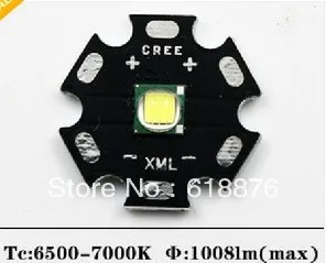 

New Cree XLamp XML U2 White Color 10W LED Emitter with 20mm Star Heatsink