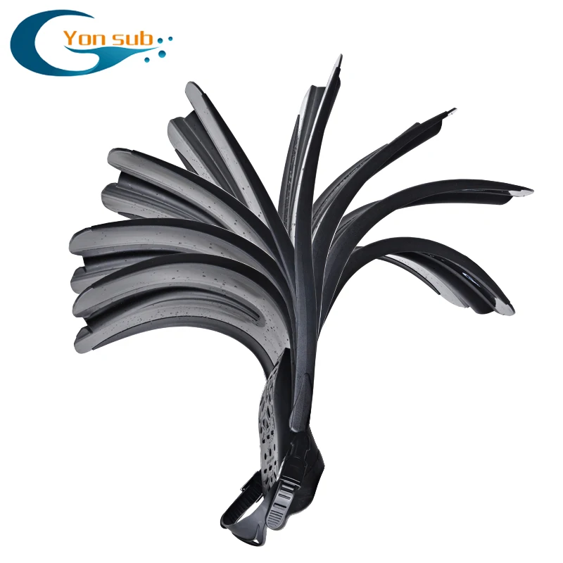YONSUB long flippers professional free diving fins swimming snorkeling dive Adjustable reload new YONSUB long flippers professional free diving fins swimming snorkeling dive Adjustable reload new