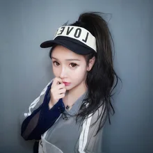 Любимая шляпа с надписью женская летняя уличная Солнцезащитная шляпа Спортивная Беговая шапка Пустой Топ