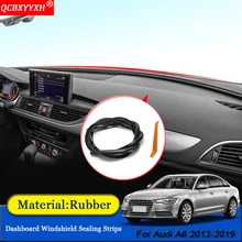 QCBXYYXH автомобиль-Стайлинг резиновые анти-Шум Звукоизолированные пыле приборной панели автомобиля Лобовое стекло щеточное Запчасти для Audi A6 2012