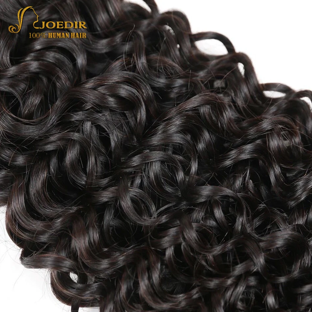 Joedir Hair Pre-colored Human Hair Weave Bundles With Closure Peruvian Afro Kinky Curly Non Remy Hair 3 Bundles With Closure Joedir Hair Pre-colored Human Hair Weave Bundles With Closure Peruvian Afro Kinky Curly Non Remy Hair 3 Bundles With Closure