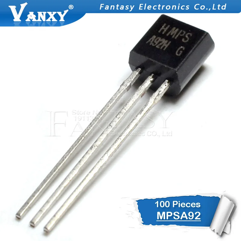 

100PCS MPSA92 TO-92 A92 TO92 new triode transistor