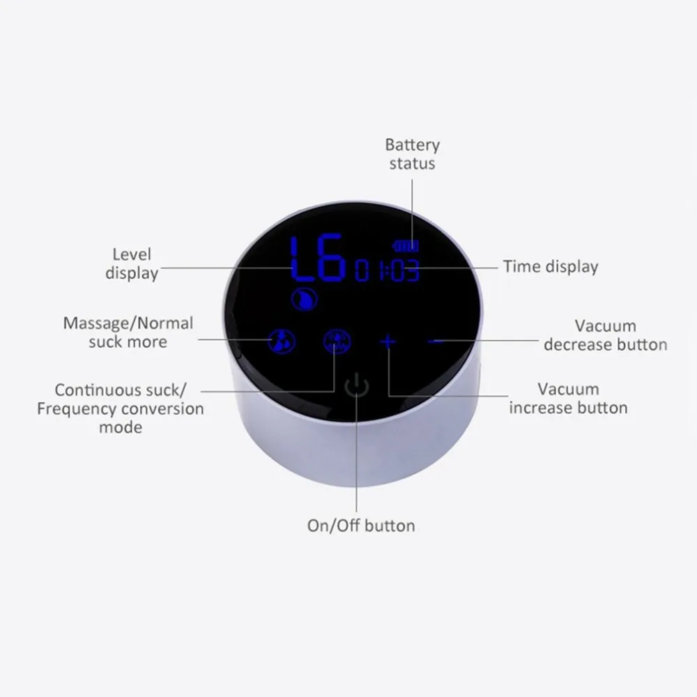 Электрический молокоотсосы с сенсорным экраном, Одноместный Двойной всасывающий сосок, автоматические молокоотсосы для кормящих мам, аксессуары
