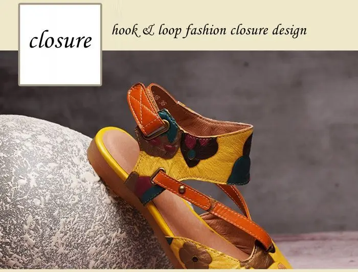 genuine leather flat sandals06