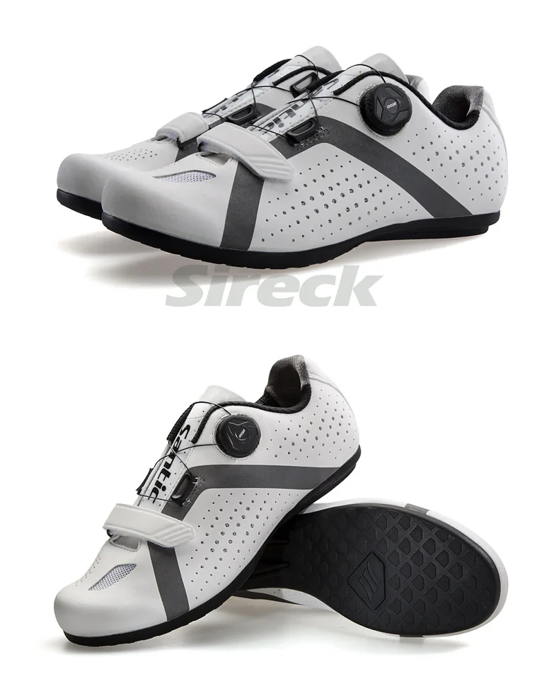 Santic Cycling Shoes Men Women MTB Mountain Road Bike Shoes Rubber Anti-slip Unlocked Bicycle Shoes Zapatillas Ciclismo