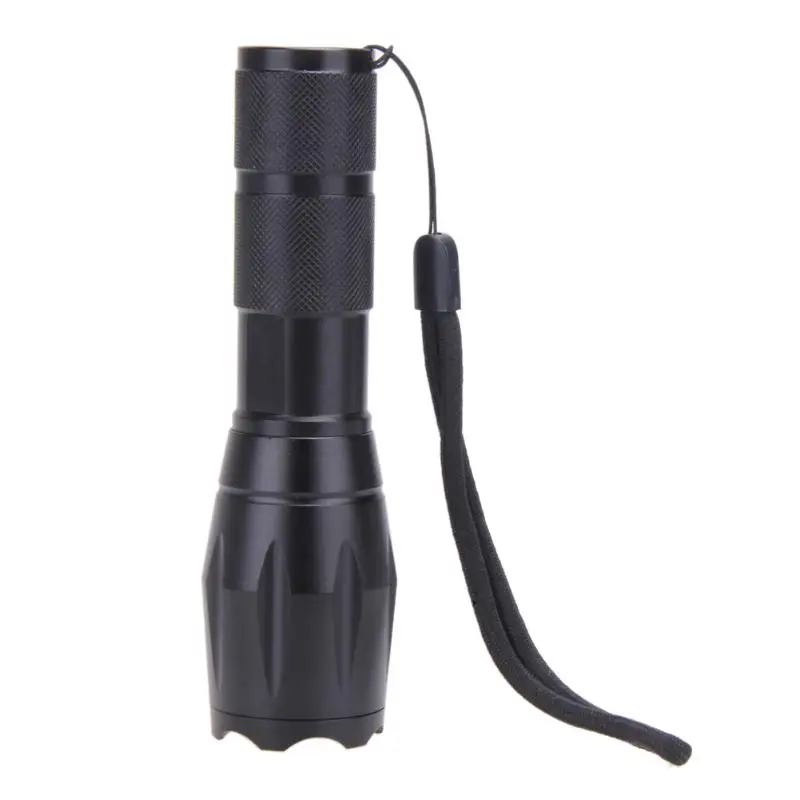 

8000LM Zoom XML T6 LED Waterproof LED Flashlight Torch 18650 Battery Charger Bicycle Clip Holder for Climbing Camping Hiking