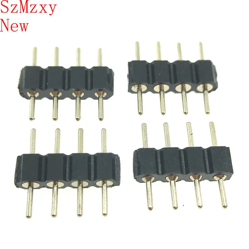 20 шт. 2 54 мм RGB Разъем 4 контактный штырьковый светодиод conntor для 3528 5050|rgb connector|connector