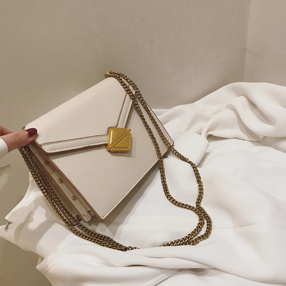 

Retro chain new shoulder bag Messenger bag 2019 wild female bag