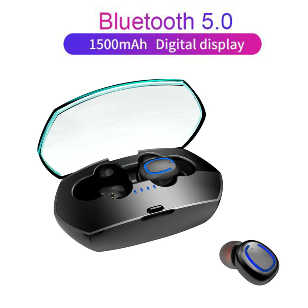 

Xi11 TWS true Wireless Earbuds Bluetooth 5.0 Binaural Microphone Headset Bluetooth stereo Headset Wireless Bluetooth Earphones