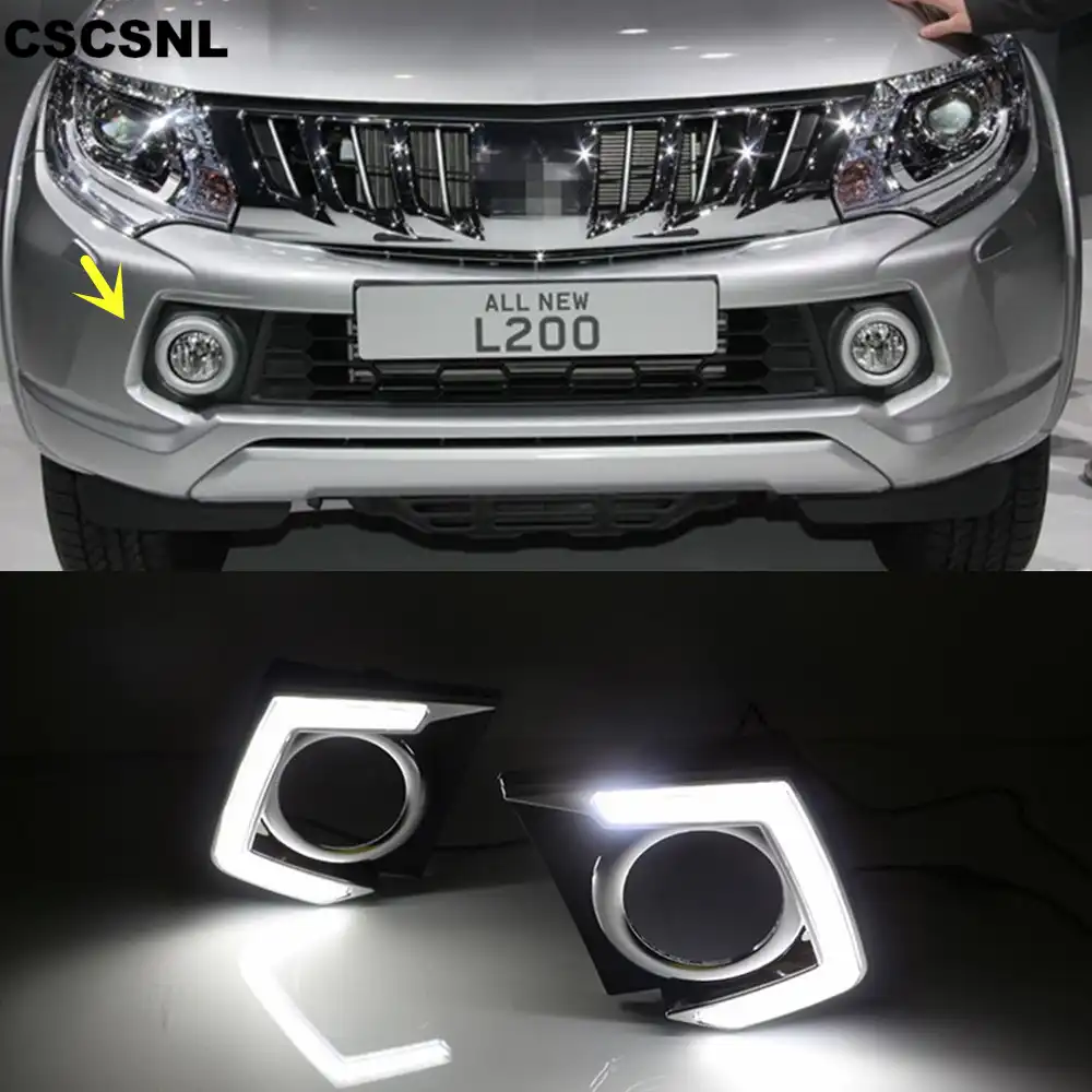 Car front headlight for Mitsubishi Triton L200 2015 2016 2017 2018