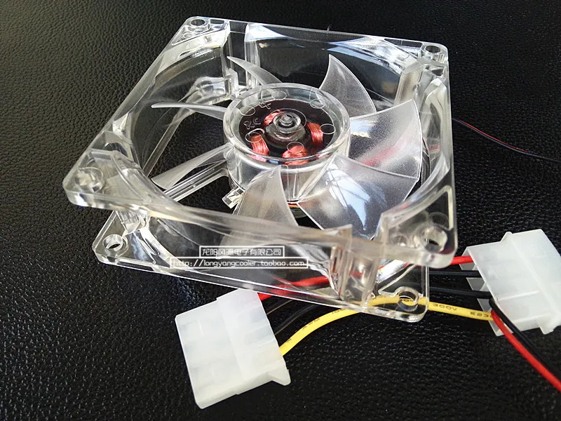 da Caixa do Computador, 3PIN, Conector 4D, 8025, 80mm, 80x80x25mm, Novo