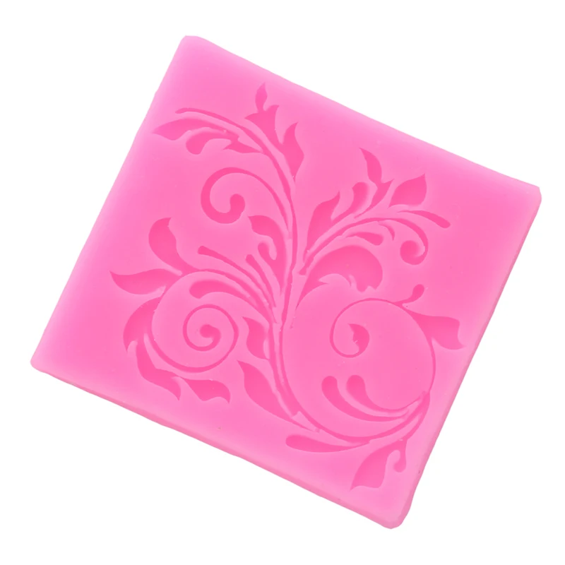 

Lace Flower Silicone Cake Mold Fondant Candy Cake Texture Decorating Mould Sugar Craft Flower Mould Baking Tools 772545