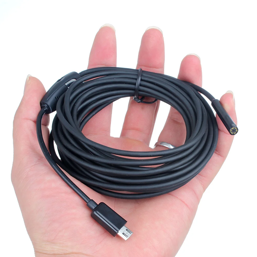 

5.5MM diameter hose length 5 Mian Zhuo phone HD industrial endoscope pipeline inspection camera snake tube