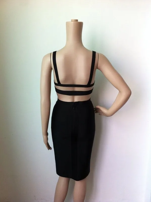 В стиле пэчворк из двух частей сексуальный Для женщин Bodycon искусственный шёлк 2 шт.; Бандажное платье