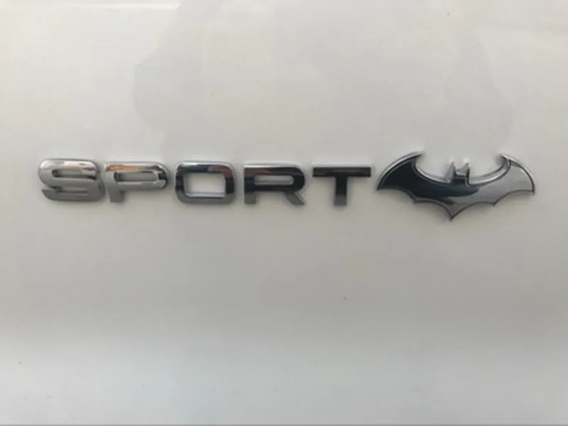 Бесплатная доставка 3D металлический Автомобильный логотип Bat наклейка эмблема