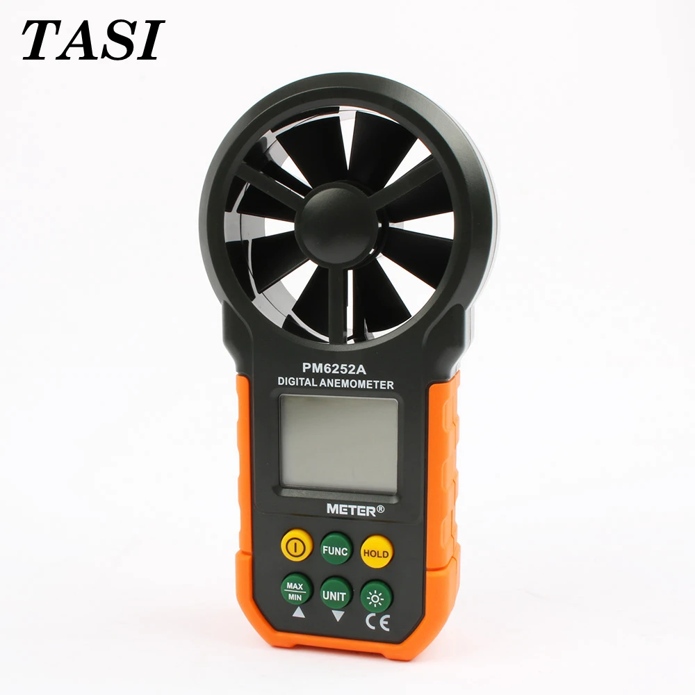High quality Digital Anemometer Wind Speed Air Volume Measuring Meter