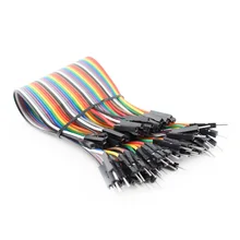 Dupont Jumper wire 10CM 20CM 30CM Male to Male + Female to Male + Female to Female Jumper Wire Dupont Cable for arduino DIY KIT breadboard jumper wires for arduino works with official arduino boards 8 20cm 68 cable pack