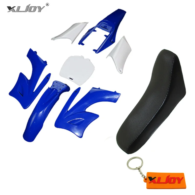 Motorcycle Accessories Motorcycle Fairing XLJOY Plastic Fender Fairing Kits 7 Pieces + Foam Seat For Chinese 2 Stroke 47cc 49cc Apollo Orion Mini Dirt Bike Kids Minimoto