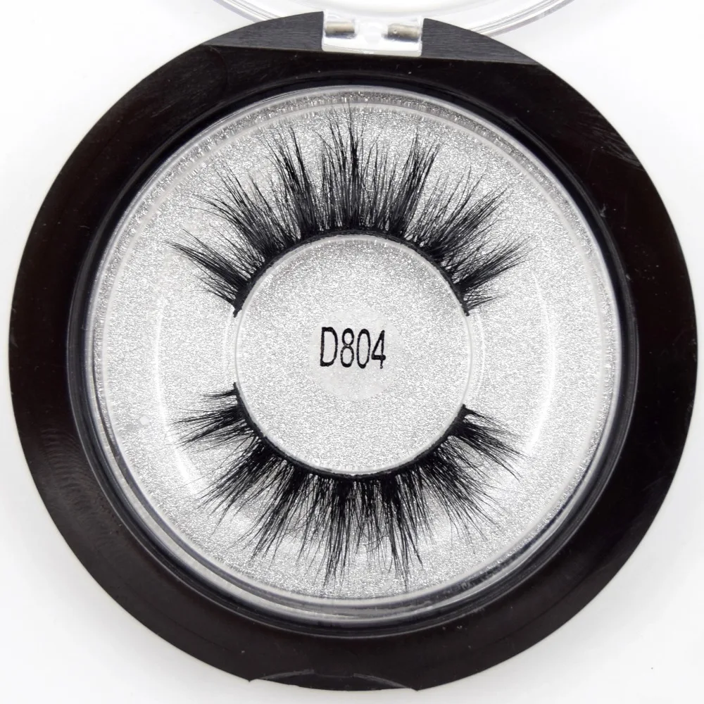 

Visofree Mink Eyelashes 3D Mink Eye Lashes Crisscross False Eyelashes Handmade Soft fluffy Dramatic Lashes Upper Lash 1pair D804